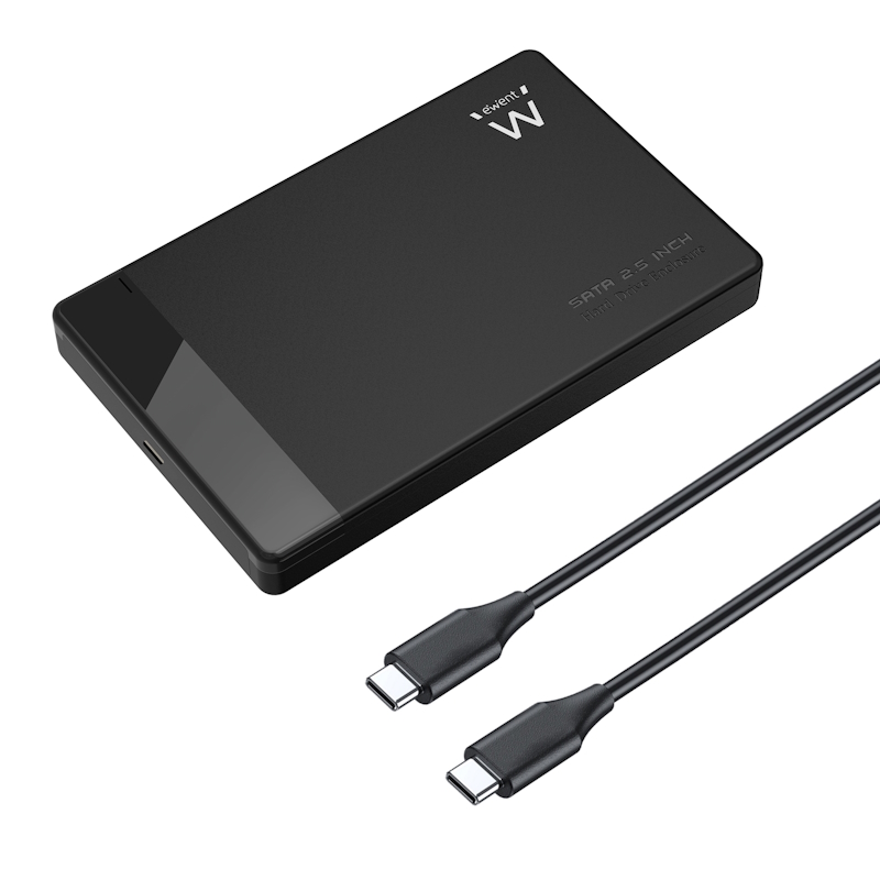 EW7073 | Box USB-C per HDD/SSD SATA da 2.5 pollici senza viti USB 3.2 | Ewent | distributori informatica