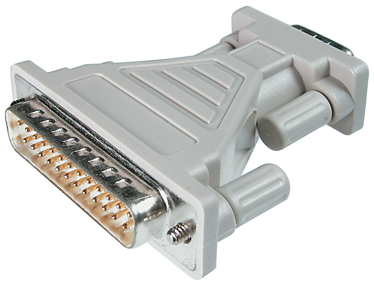 CC-320502-000-G-B | ADAPTOR, RS 232, DSUB9M/25M | OEM | distributori informatica