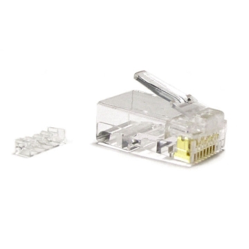 A-MO8/8SR | MODULAR STECKER, RUNDKABEL, 8P8C, UNGESCHIRMT | OEM | distributori informatica