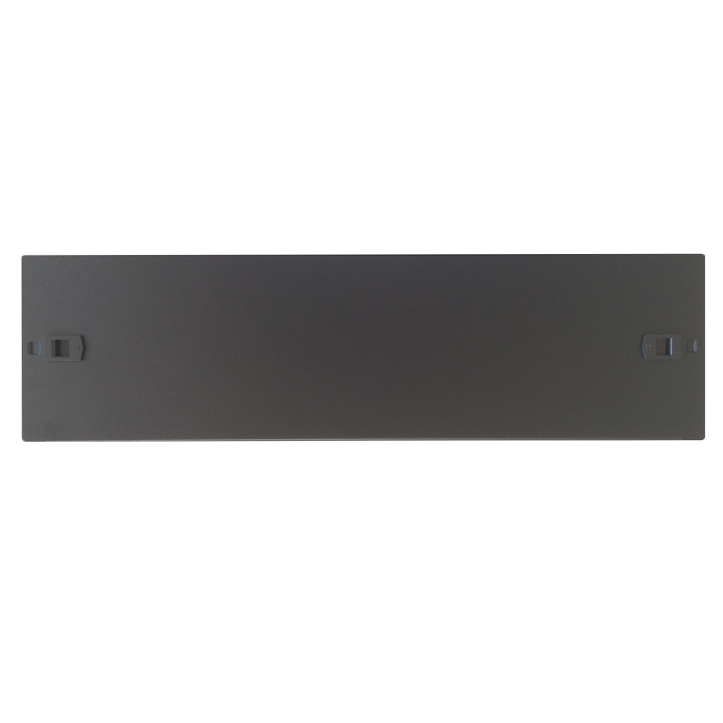 WPN-ABP-3SL-B | 3U SCRAUBENLOS BLINDABDECKUNG, SCHWARZ RAL 9005 | WP Rack | distributori informatica