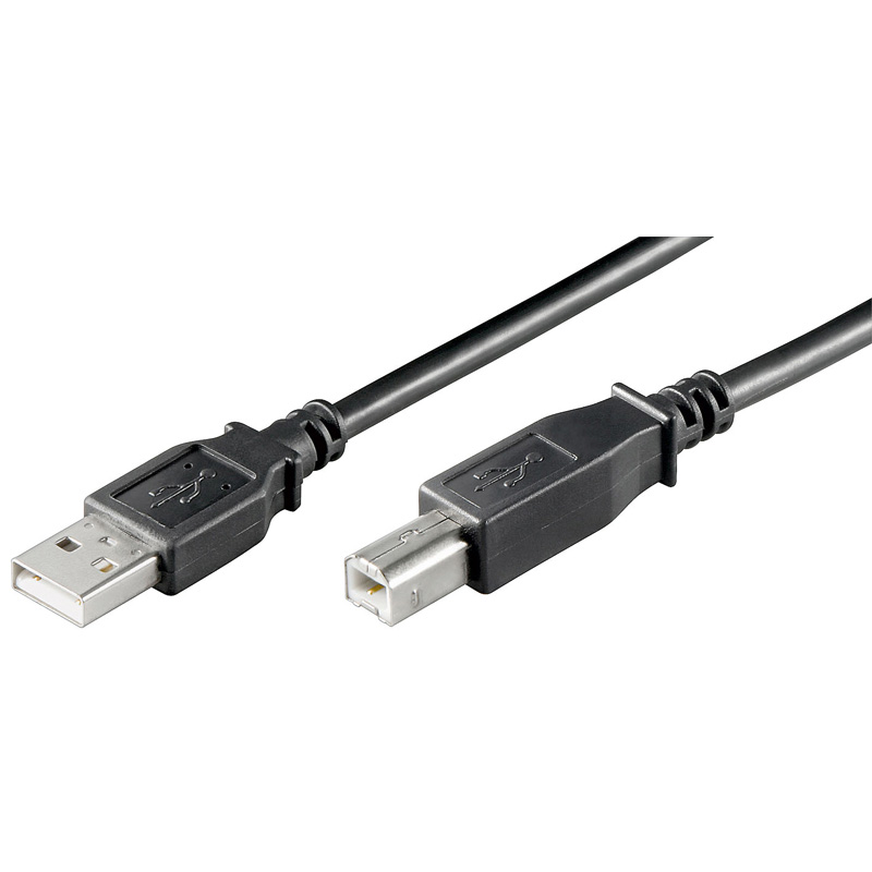 CC-100102-050-N-B | CAVO USB 2.0 TIPO A &#8211; B &#8211;WELLY PRO | OEM | distributori informatica