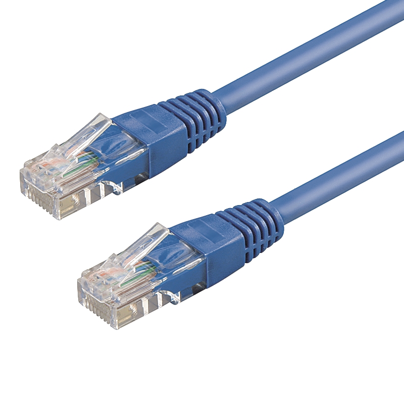 WPC-PAT-5U005B | CAVO PATCH CAT.5E U/UTP 0.5m BLU | WP Cabling | distributori informatica