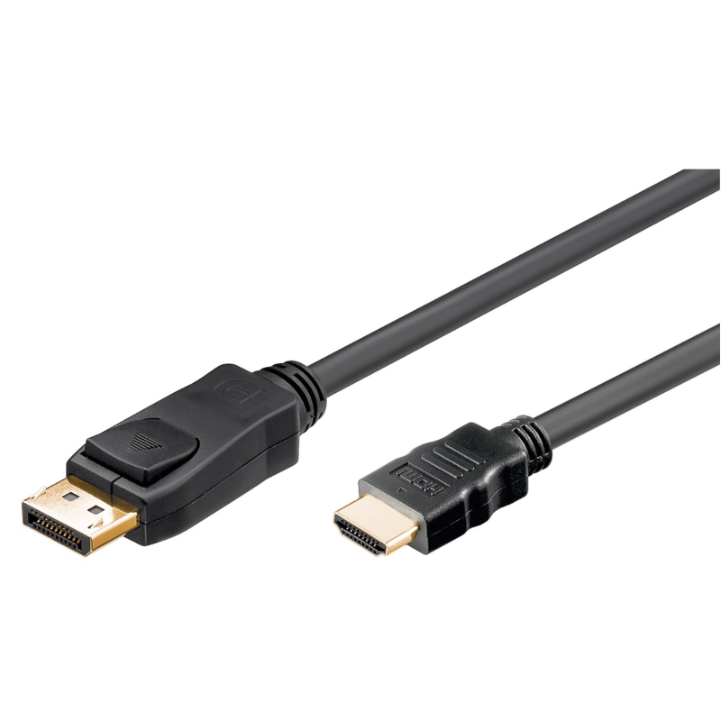 CC-140300-050-N-B | DISPLAYPORT ADAPTER CABLE, DP/M - HDMI TYPE A/M 5.0 mt | OEM | distributori informatica