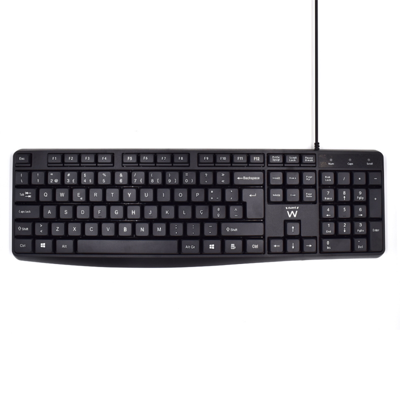 EW3002 | Business USB Keyboard with Quiet Typing, PT Layout | Ewent | distributori informatica
