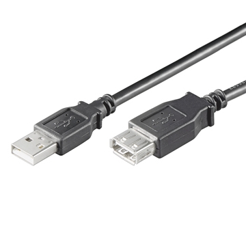 CC-100201-005-N-B | CAVO PROLUNGA USB 2.0 A/A | OEM | distributori informatica