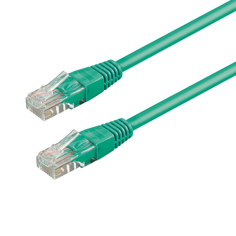 WPC-PAT-5U050G | CAVO PATCH CAT.5E U/UTP 5.0m VERDE | WP Cabling | distributori informatica