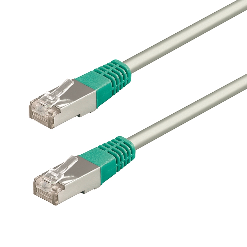 WPC-PAT-5F010-CRO | CAVO PATCH CAT.5E CROSSOVER F/UTP 1,0m GRIGIO | WP Cabling | distributori informatica