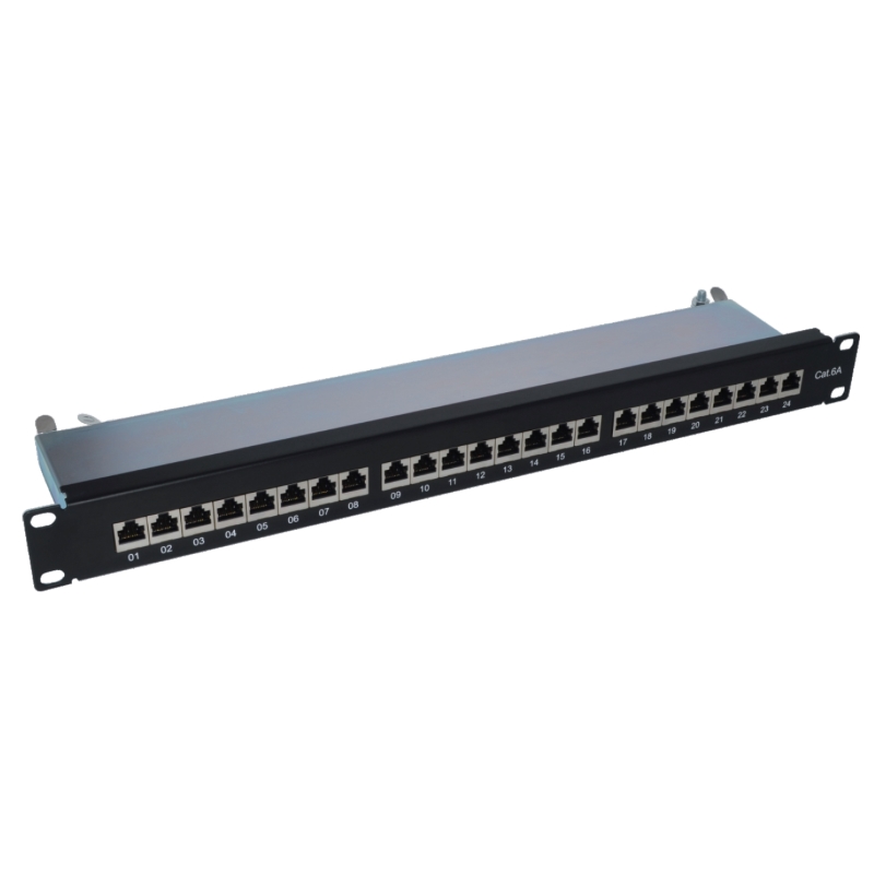 WPC-PAN-6AF-24 | 24-PORT RJ45 CAT 6a FTP PATCH PANEL, 1HE |   | distributori informatica