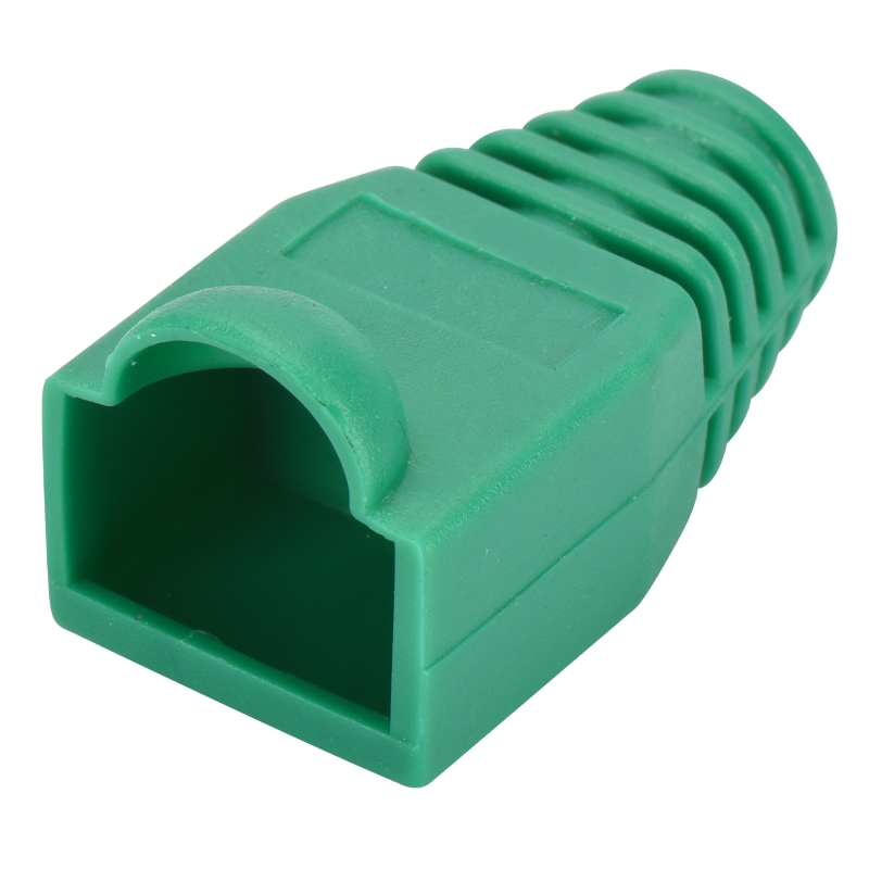 WPC-MDA-B88-G | KNICKSCHUTZTÜLLEN FÜR RJ45 STECKER, GRUEN | WP Cabling | distributori informatica