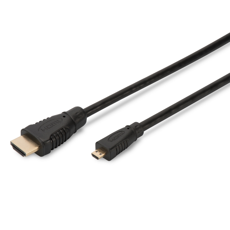 CC-130105-010-N-B | CAVO HDMI MICRO HIGH SPEED CON ETHERNET, 1 MT, COMPATIBILE 3 | OEM | distributori informatica