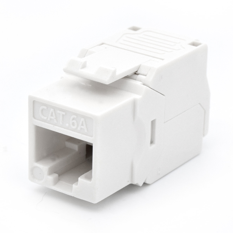 WPC-KEY-6AUP-TL/W | Presa Keystone Cat.6A UTP, Toolless, Colore Bianco |   | distributori informatica