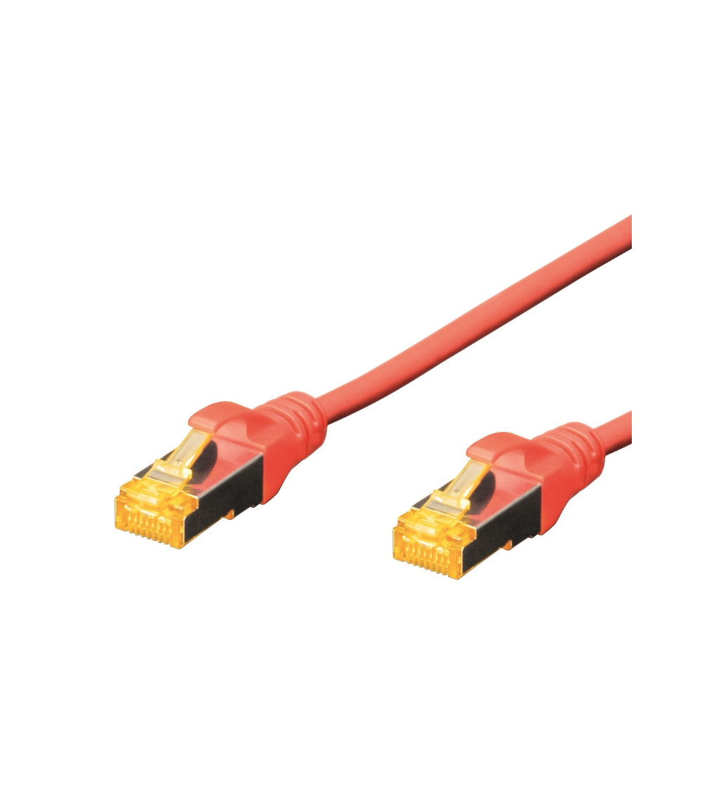 WPC-PAT-6ASF010R | CAT 6A S-FTP PIMF PATCHCABEL 1 m, LS0H ROT | WP Cabling | distributori informatica