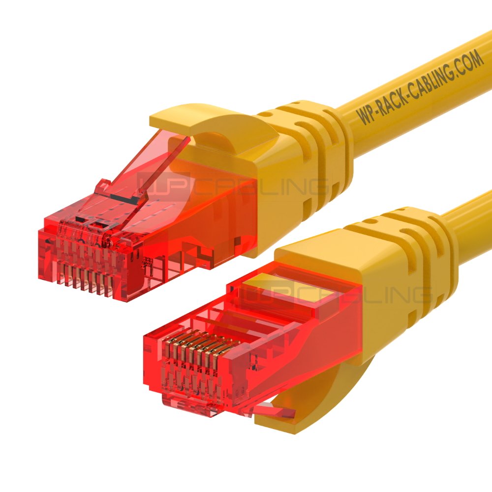 WPCPAT6U002Y | CAT 6 U-UTP PATCHCABEL 0.2M, GELB | WP Cabling | distributori informatica