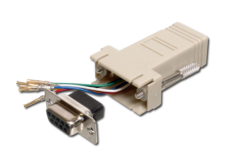 AT-23066 | DSUB MODULAR ADAPTER, DB9 M,/RJ45 8 F | OEM | distributori informatica