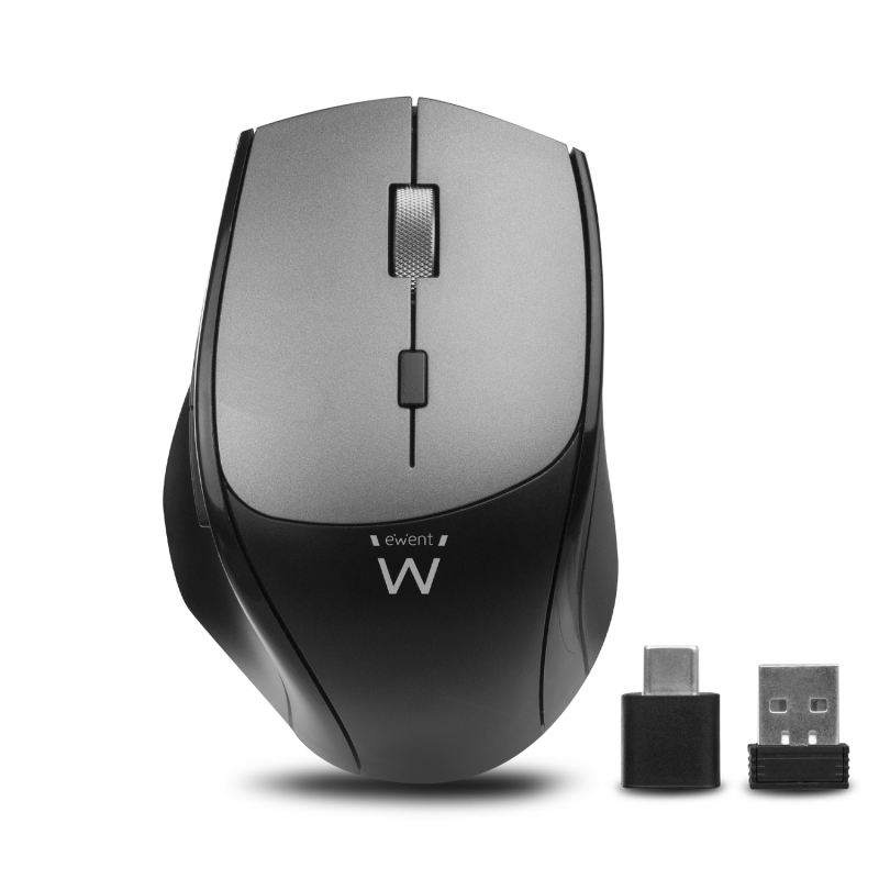 EW3245 | Dual-Connect Wireless Mouse USB-C | USB-A with Silent Click | Ewent | distributori informatica