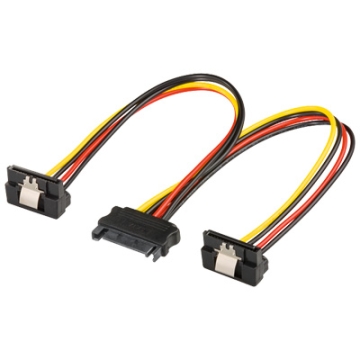 CC-180512-001-N-B | CAVO ALIMENTAZIONE SATA A Y 1 x M A 2 x F A 90&#176; | OEM | distributori informatica