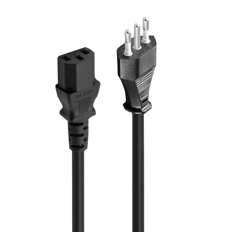 EC1903 | NETZTEIL STECKER ZU IEC BUCHSE, FÜR ITALIEN, SCHWARZ, 1.8MT | Ewent | distributori informatica