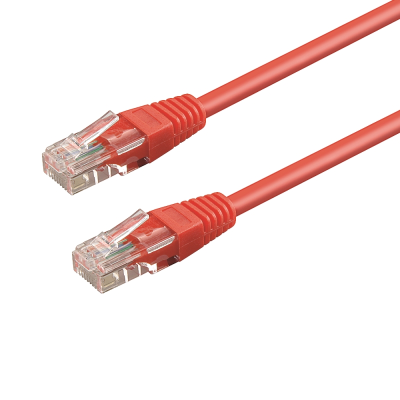 WPC-PAT-6U005R | CAT 6 U-UTP PATCHCABEL 0.5 m ROT | WP Cabling | distributori informatica