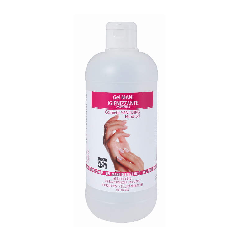 CA-CLN-GEL-500 | Kosmetisches Händedesinfektions-Reinigungsgel 500ml | OEM | distributori informatica