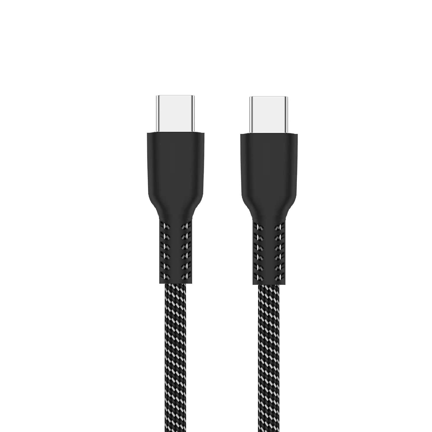 EC1090 | USB 2.0 Type-C cable, C male to C male, 0.5m, PD 100W Fabric | Ewent | distributori informatica