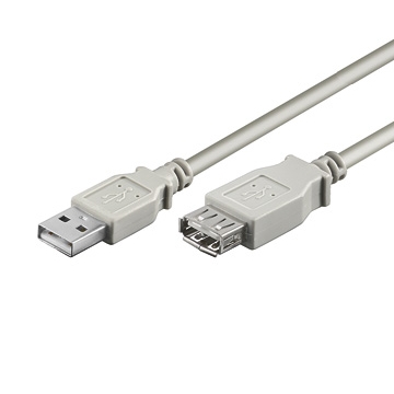 CC-100202-020-G-B | USB 2.0 VERLÄNGERUNGSKABEL, USB A, USB A | OEM | distributori informatica