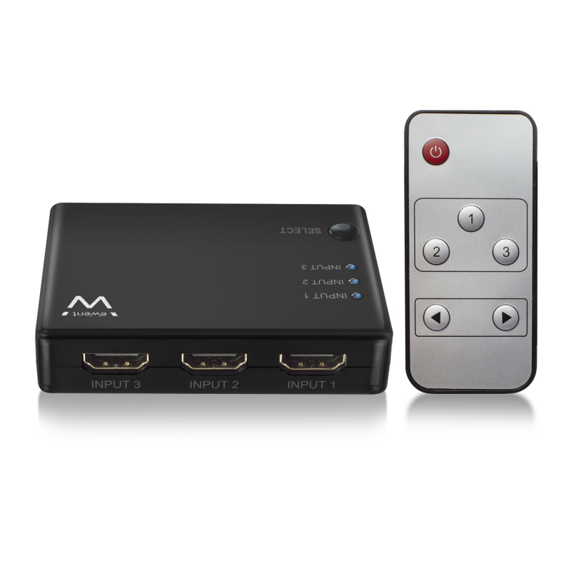 EW3730 | Switch HDMI 4K 3x1 | Ewent | distributori informatica