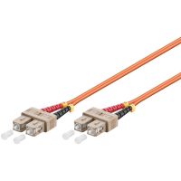 WPC-FP2-5SCSC-005 | FIBER OPTIC MULTIMODE PATCH CORD 50/125 SC-SC, 0,5 MT. OM1 | WP Cabling | distributori informatica