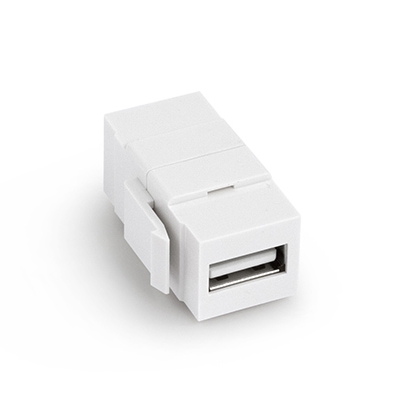 WPC-KEY-USB | KEYSTONE JACK USB-BUCHSE AUF BUCHSE KUPPLUNG | WP Cabling | distributori informatica