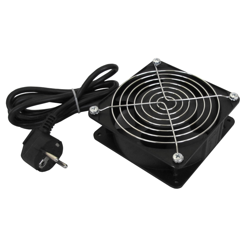 WPN-ACS-FAN120 | 120 x 120 x 38 mm 220-VOLT-LÜFTER FÜR RACK, STK9- (SCHUKO) | WP Rack | distributori informatica