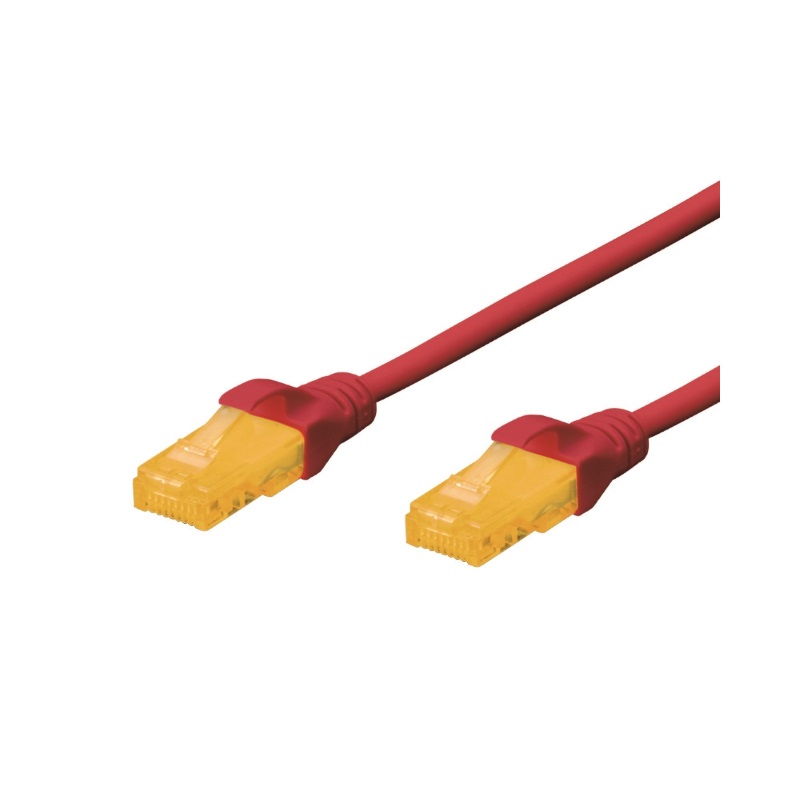 WPC-PAT-6AU005R | CAT 6A U-UTP PATCHCABEL 0,5 M, LS0H ROT | WP Cabling | distributori informatica