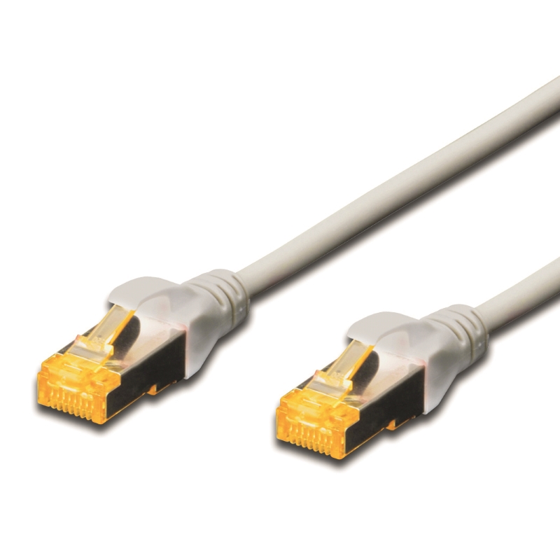 WPC-PAT-6ASF010 | CAT 6A S-FTP PIMF PATCHCABEL 1m, LS0H GRAU | WP Cabling | distributori informatica