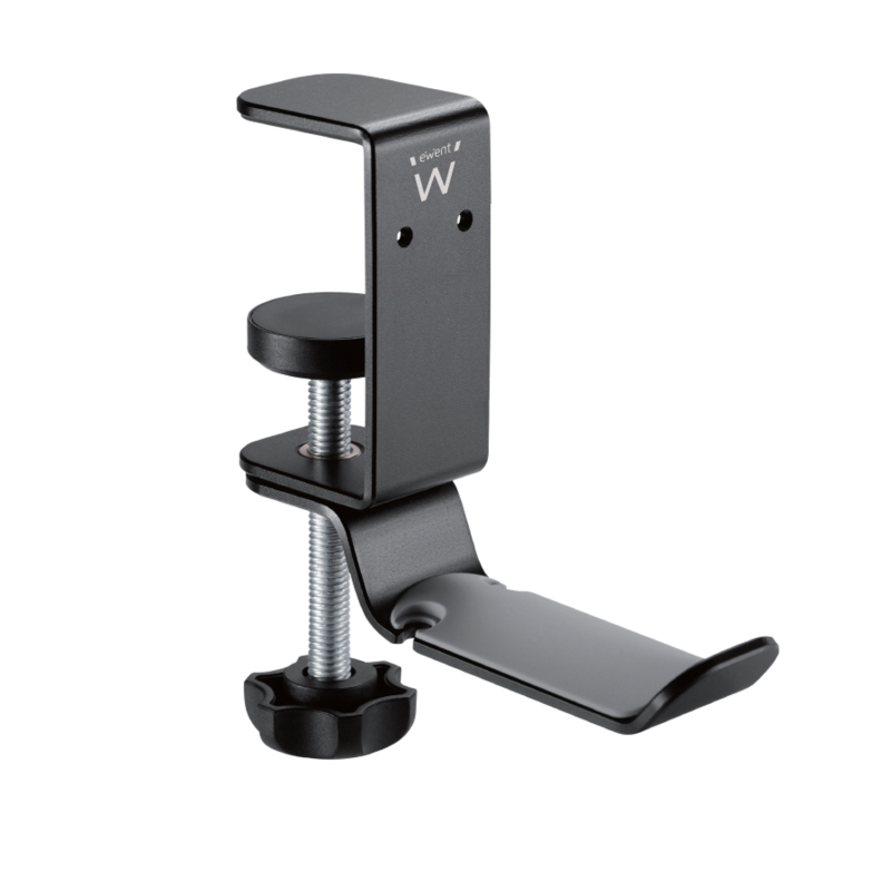 EW1585 | Adjustable Desk Clamp Stand for Headphones | Ewent | distributori informatica