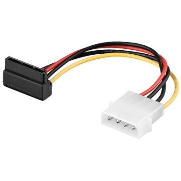 CC-180515-002-N-B | Power adaptor cable to S-ATA Power plug 90&#176; | OEM | distributori informatica