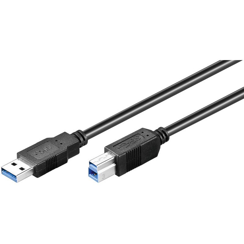 CC-100103-020-N-B | USB 3.0 connection cable, USB A - USB B | OEM | distributori informatica