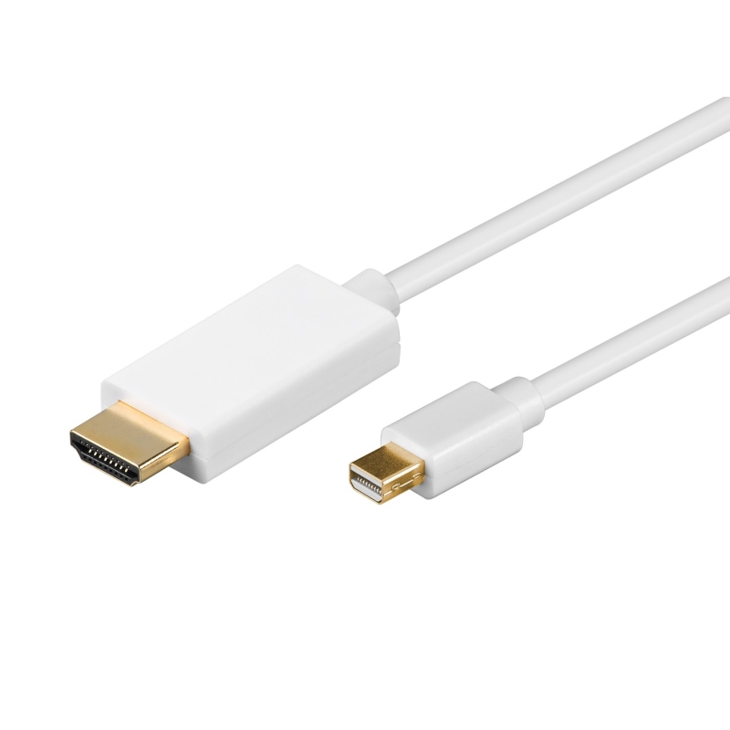 CC-140301-010-B-B | DISPLAYPORT ADAPTER CABLE, MINI DP/M - HDMI TYPE A/M 1.0 mt | OEM | distributori informatica