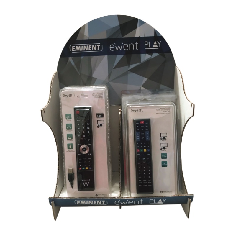 EW-BUNDLE2 | Counter Display with TV remotes | Ewent | distributori informatica