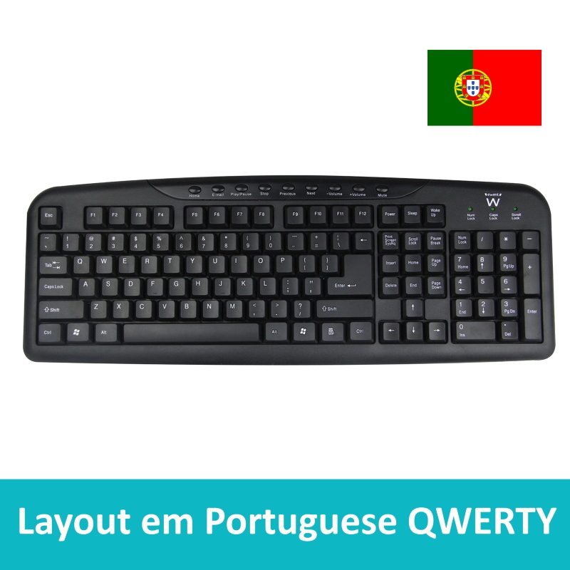 EW3195 | USB Multimedia Keyboard | Ewent | distributori informatica