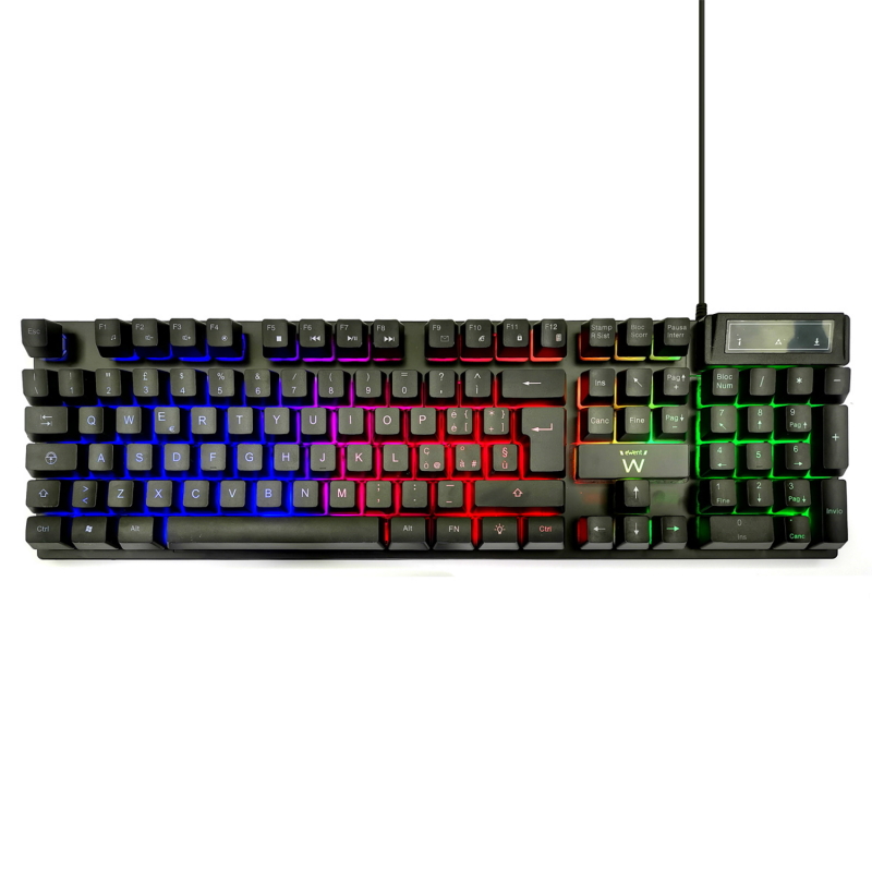 PL3317 | Illuminated Gaming Keyboard, IT layout | Ewent | distributori informatica