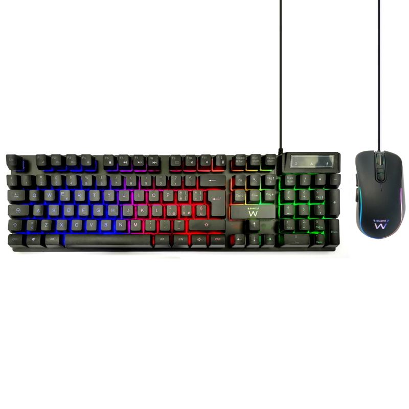 PL3200 | Gaming Keyboard &#38; Mouse Set, IT Layout | Ewent | distributori informatica