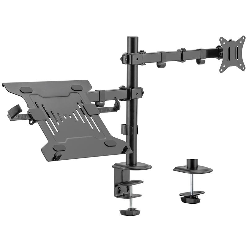 EW1519 | Monitor mount with Notebook holder For 1 Monitor /1 Notebook | Ewent | distributori informatica