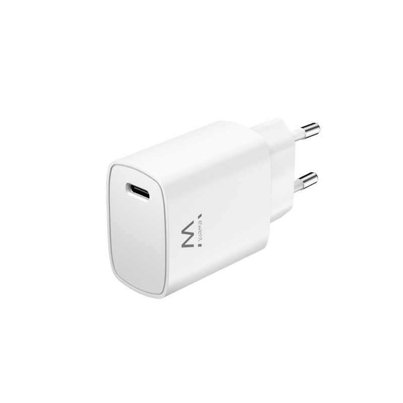 EW1320 | Compact GaN USB-C Charger 20W for fast charging | Ewent | distributori informatica