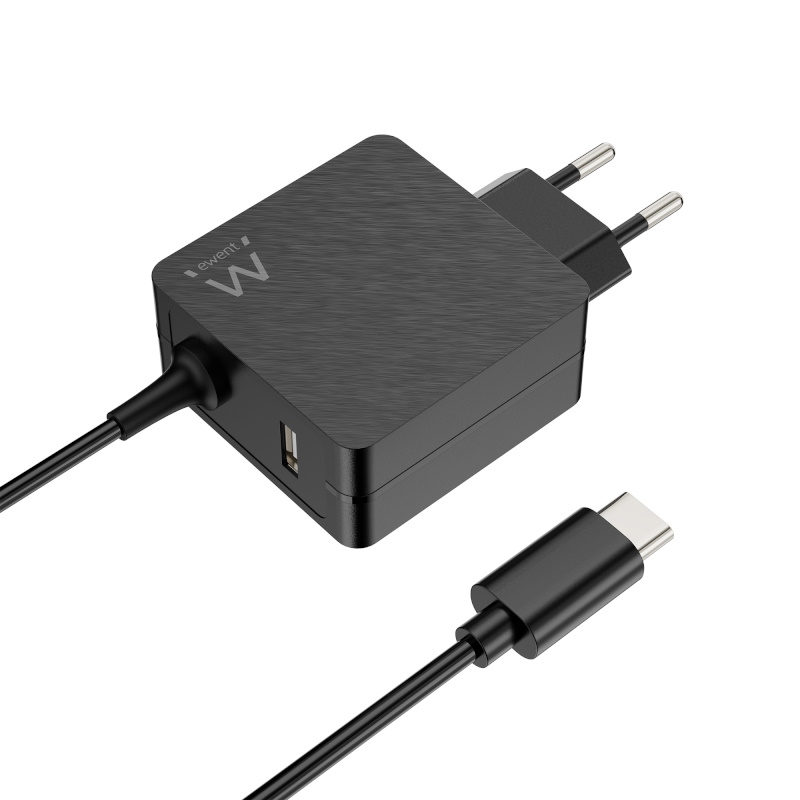 EW3979 | USB Type C Wall Notebook Charger and 1 USB-A with PD 45W | Ewent | distributori informatica