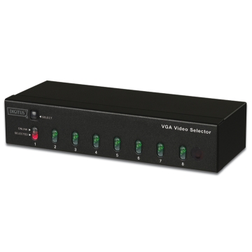 DI-DS-46100 | VIDEO SELECTOR, 1 MONITOR, 8 PCS, REMOTE CONT., OSD | OEM | distributori informatica