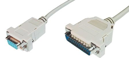 CC-310105-030-G-B | PRINTER CABLE, SERIAL DB25M-DB9F, 3MT | OEM | distributori informatica