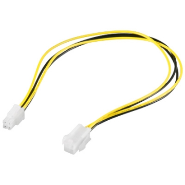 CC-180201-003-N-B | Internal Power cable 4 pin P4 power extension cable 0.37m | OEM | distributori informatica