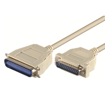 CC-310100-070-G-P | PRINTER CABLE, DB25M - CENT36M, SNAP HOODS, 7MT | OEM | distributori informatica