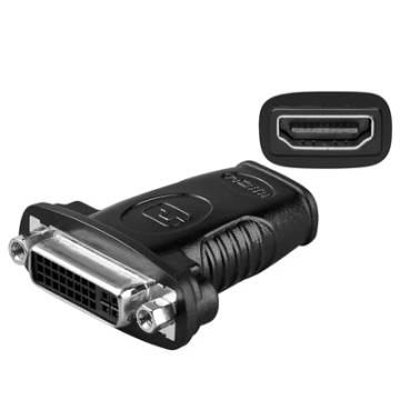 CC-130504-000-N-B | Adapter HDMI Type A (19p) F -&#62; DVI-D (24+5) F | OEM | distributori informatica