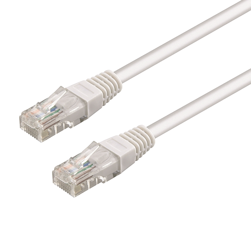 WPC-PAT-5U005W | CAT 5E U-UTP PATCH CABLE 0.5m WHITE | WP Cabling | distributori informatica