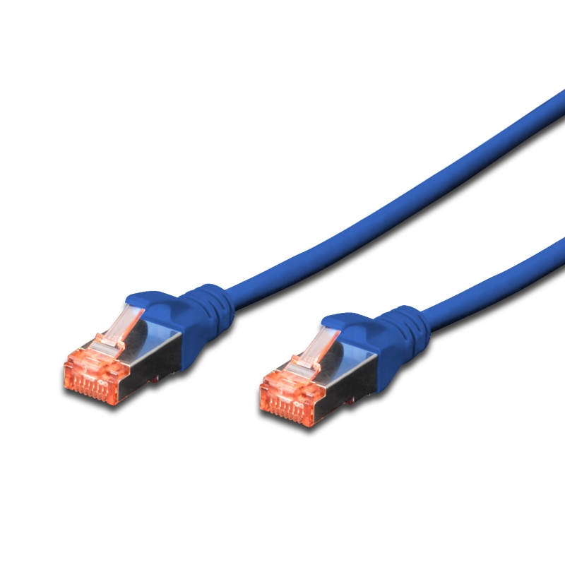 WPC-PAT-6SF002B | CAT 6 S-FTP PATCH CABLE 0.2m LS0H BLUE | WP Cabling | distributori informatica