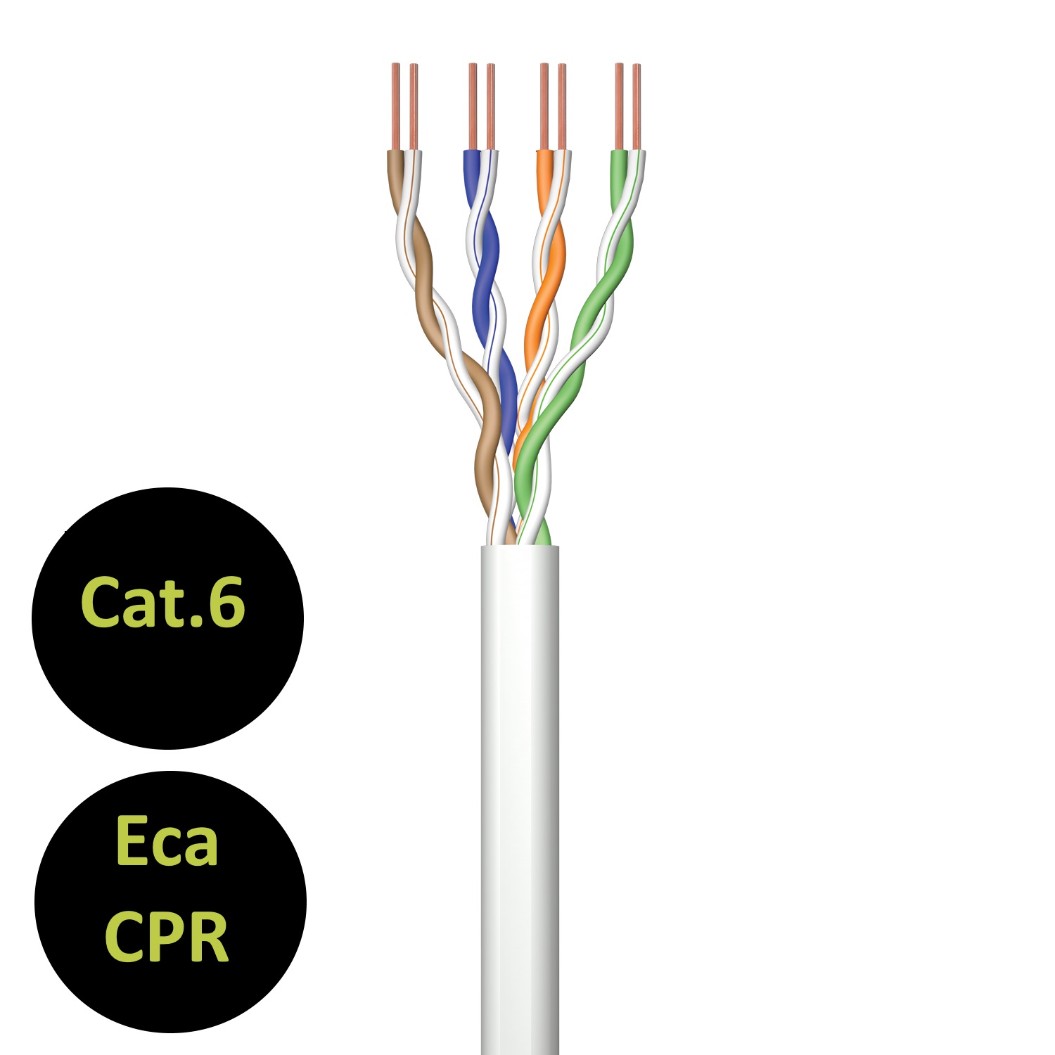 IM1214 | Network cable 4x2xAWG23/1; solid Unshielded | Ewent | distributori informatica